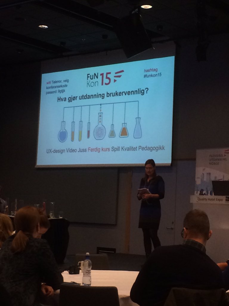 Camilmth's tweet photo. Spennende dag på #Funkon15 https://t.co/Euf5iL0zqM