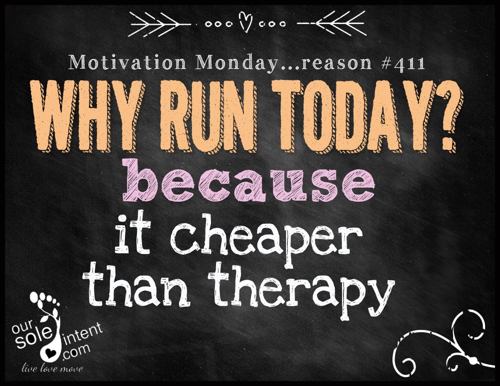 VitalSportLife's tweet photo. Why run on Monday? https://t.co/0k9qQVbrVc