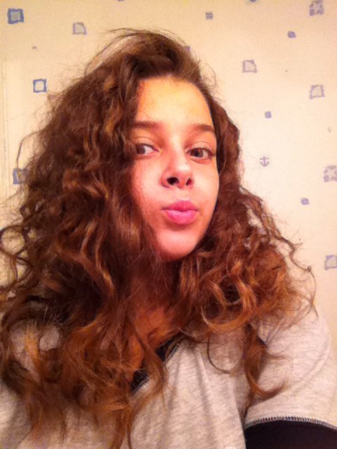 MalnarMeri's tweet image. My new hair style#curly#funny