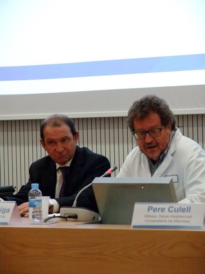 althaiamanresa's tweet photo. El Dr. @pereculell en la presentació del Programa de Detecció Precoç de Càncer de Còlon i Recte #PDPCCR https://t.co/DrH4FpLuAx