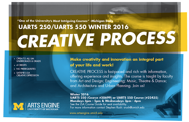 InnovateBlue's tweet photo. Seeking creativity this winter?“ Check out "One of the University’s Most Intriguing Courses”-@michigandaily UARTS250 https://t.co/SxwhZuq3KE