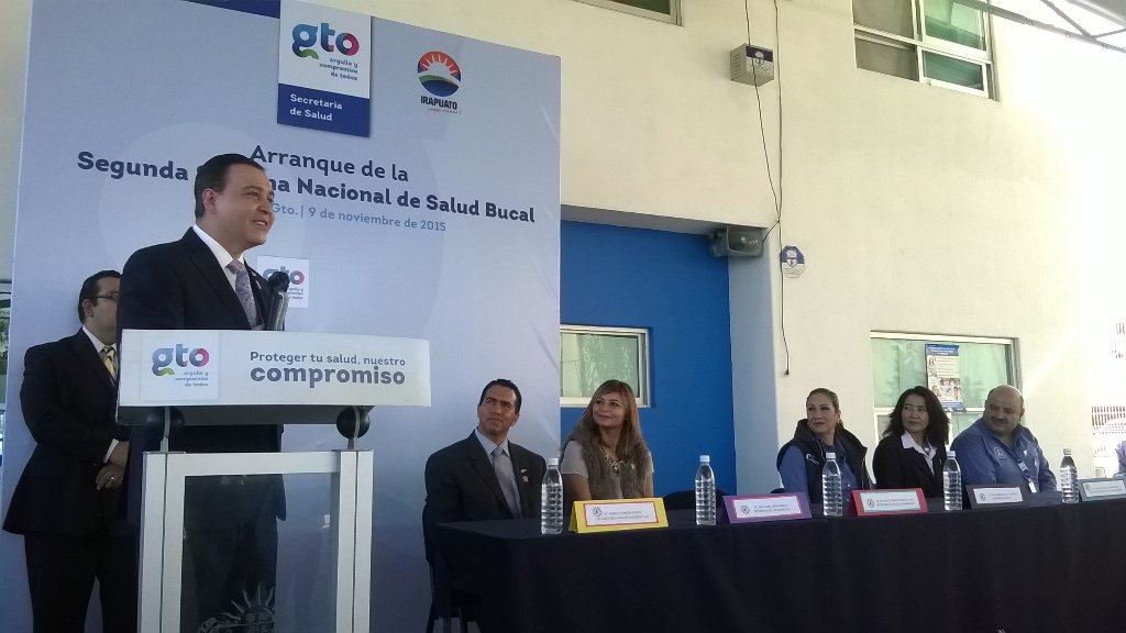irapuatogob's tweet photo. Ignacio Ortiz Aldana de @SaludGuanajuato dice que del 9 al 13 nov se ofrecerán más de 10mil consultas odontológicas https://t.co/m7GK7Bte8I
