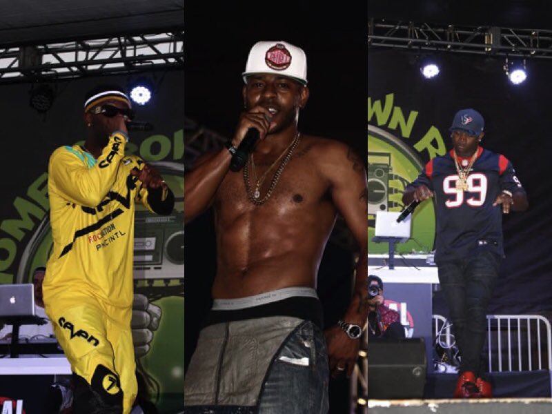 THESFPL's tweet photo. .@CaseyVeggies, @otgenasis &amp; @EricBellinger Perform at Real 92.3's #HomeGrownStage https://t.co/cVR8TIiP8m https://t.co/8nc4RNyHve