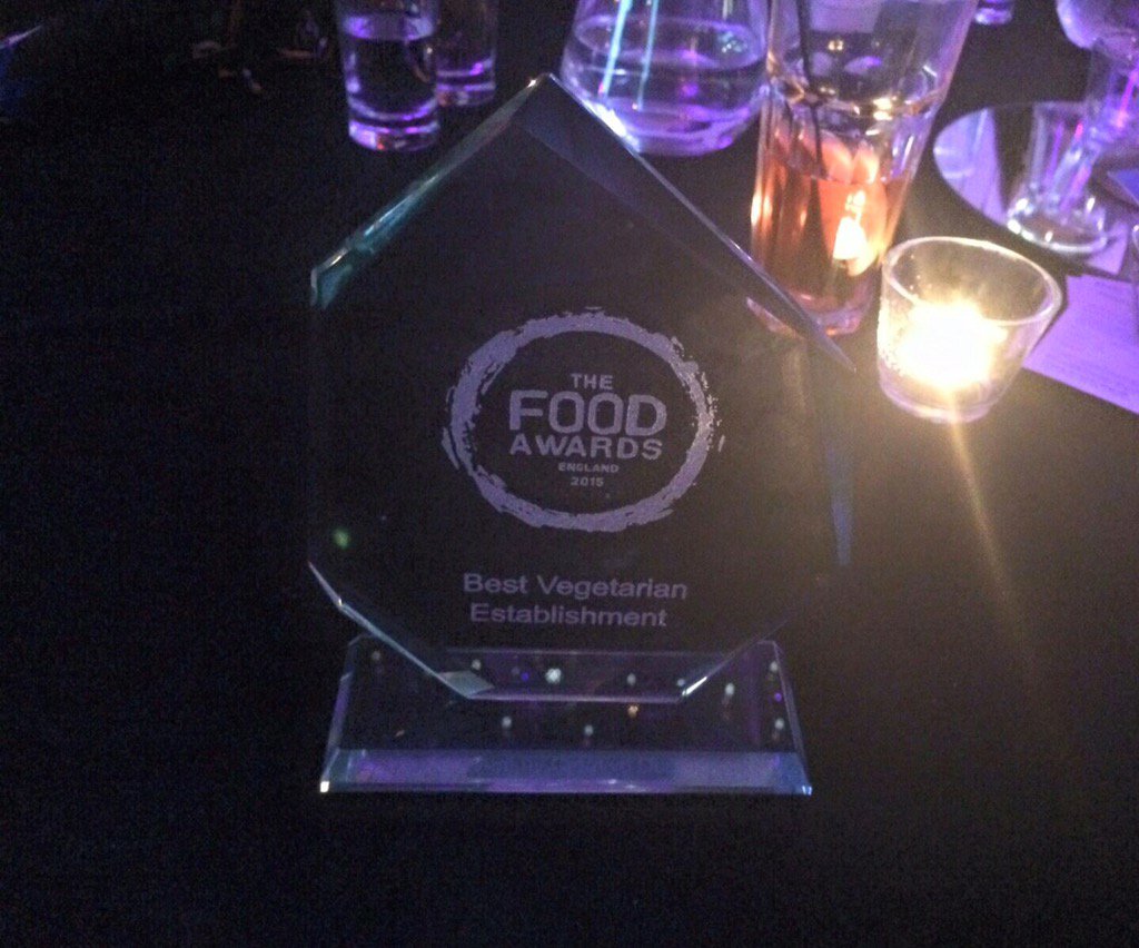mangowetherby's tweet photo. Many thanks to the Food Awards England for awarding us as 'Best Vegetarian Establishment' in the North &amp; Country! 🎉🎉 https://t.co/63VsrFahMW