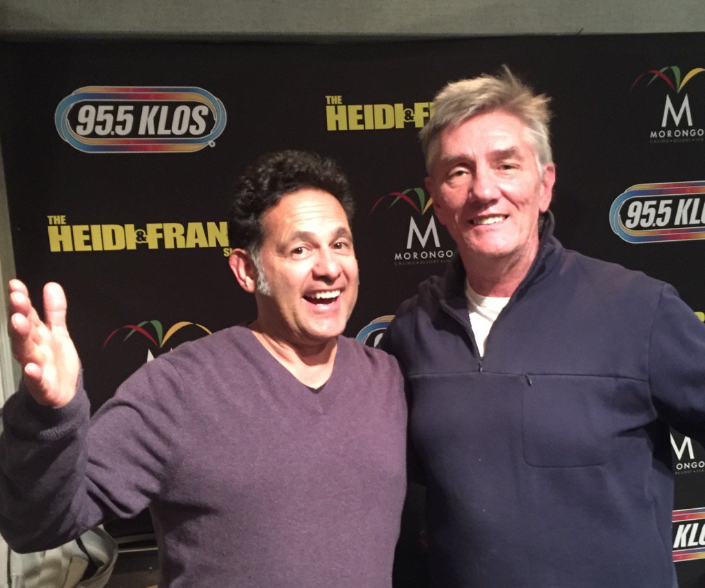 Clashero's tweet photo. Ric Salinas on the Frazer Smith KLOS radio show promoting "57 Chevy" on opening weekend! https://t.co/pfksqd5NHt
