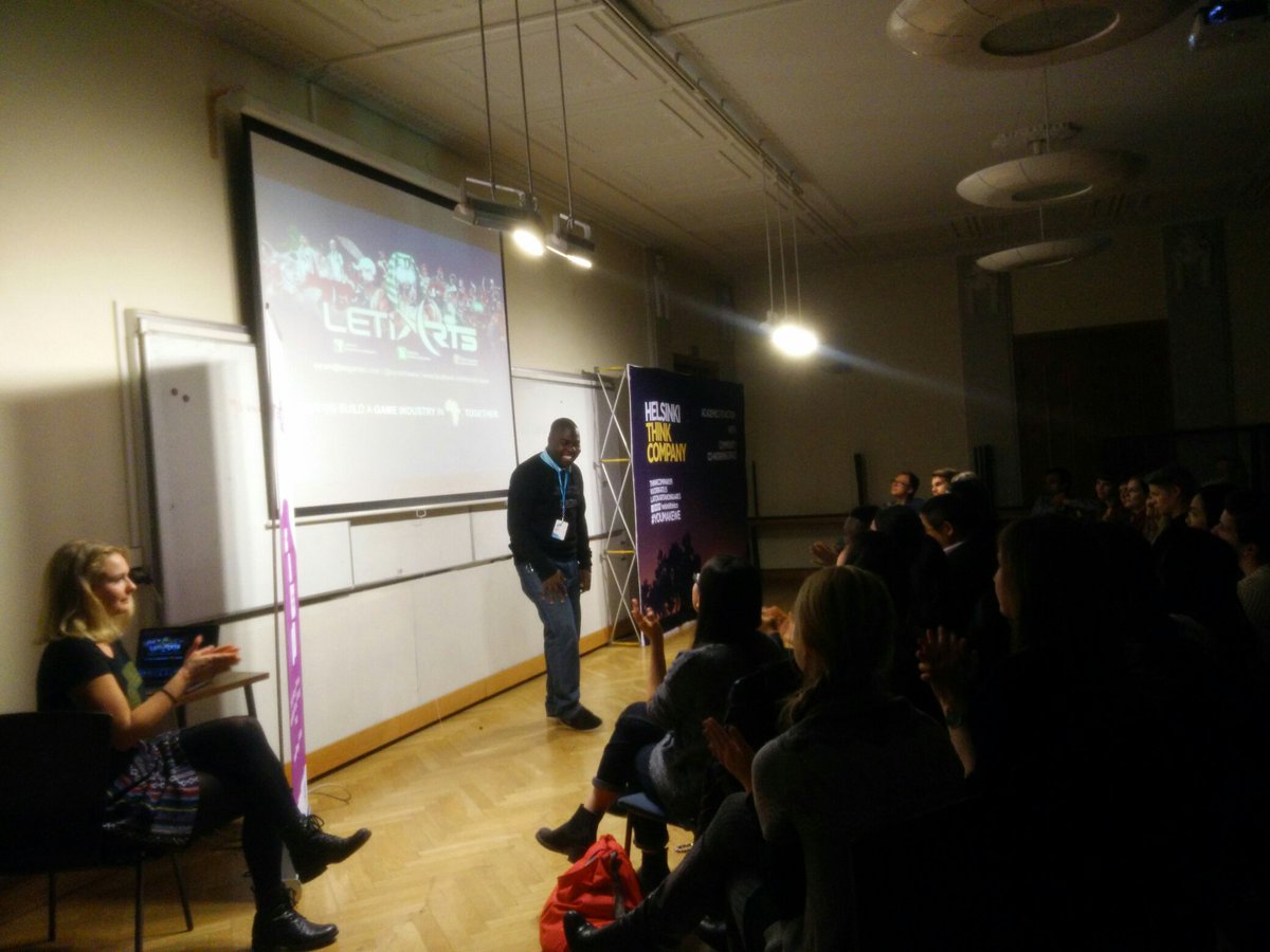 Profreidd's tweet photo. @Letiarts At #SlushImpact! Awesome story! #preslush #Slush #ImpactX @helsinkithinkco #HELYES https://t.co/u5xVrOYKza