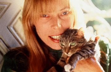Happy Belated Birthday to Joni Mitchell, our Celebrity Cat Lover of the Week, born November 7, 1943. 