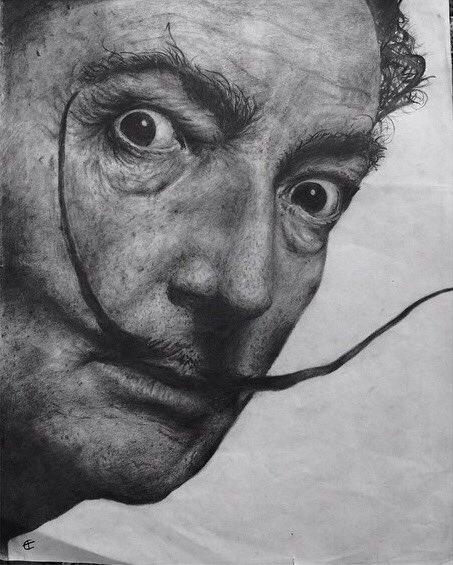 Es un dibujo a lápiz, no una fotografía. 

Obra de @carmenfcovenas, de 17 años. #flipad