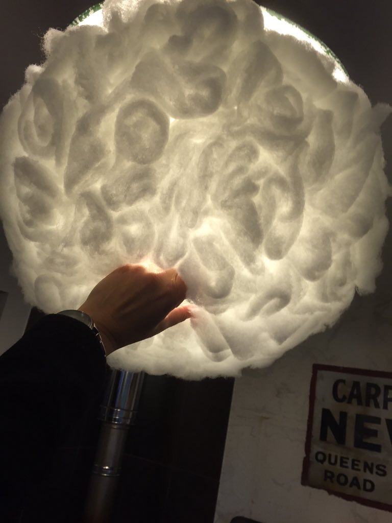 StanzaStyle's tweet image. Look at what we have had delivered today! CLOUD ceiling shades!