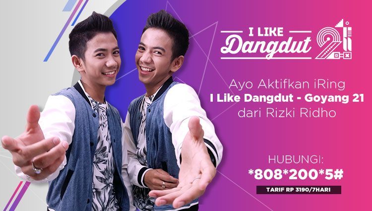 Indosiar's tweet photo. Yuk ikutan #KontesIndosiar21 dan aktifkan iRing iLikeDangdut-GOYANG21 dari @DA2_Rizki @DA2_Ridho @arena_musik https://t.co/otGSI4CAmo