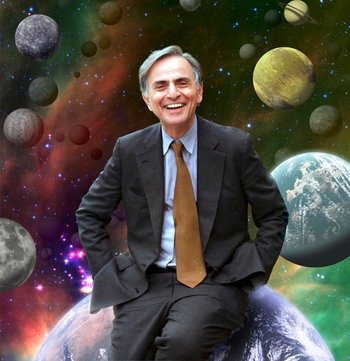 To have a birthday you must first create the universe. Happy Birthday to the late Carl Sagan. 