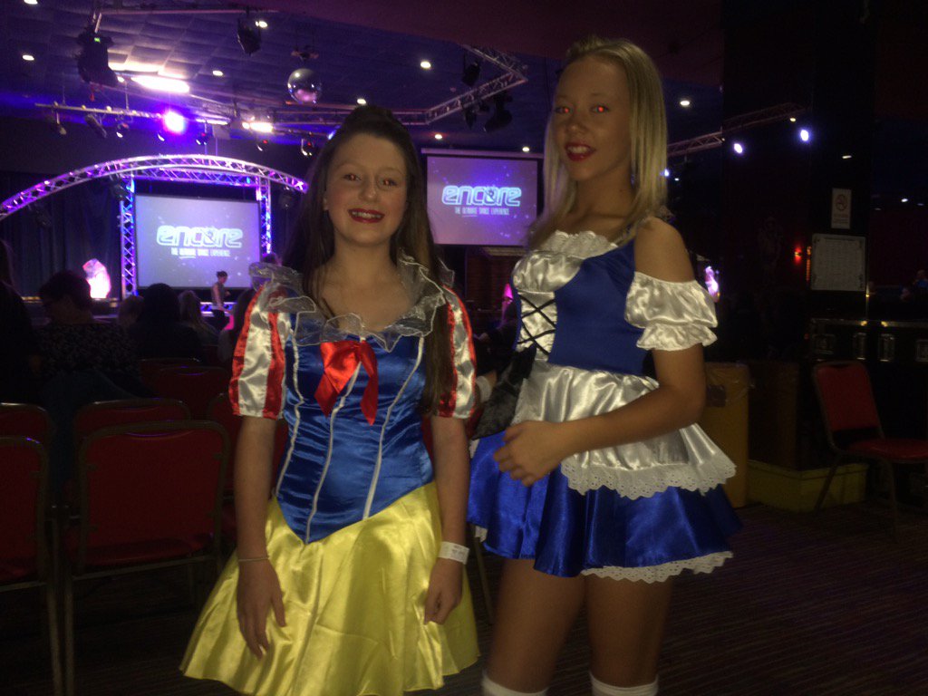 2Uniquedance's tweet image. Fancy dress party night @EncoreWeekend  GDolls and Dolly mascot had a blast X