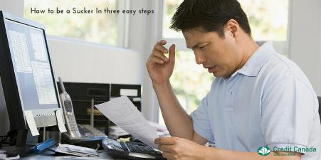 fredsalisbury14's tweet photo. How to be a sucker in three easy steps
#CreditCounselling

https://t.co/C0ODd0tLks https://t.co/t4vwJgx1z1