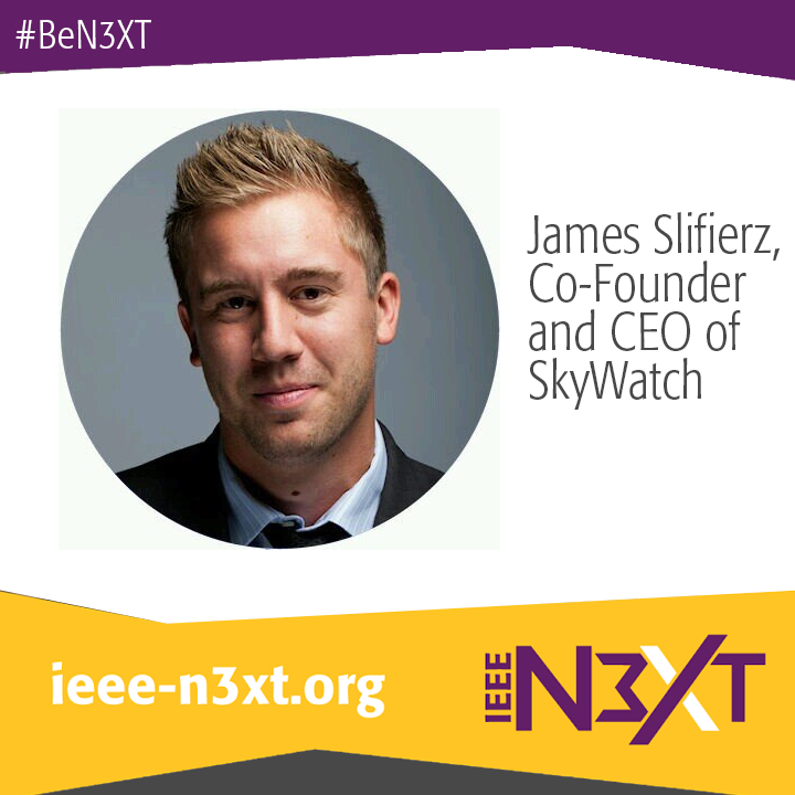 ieeeENT's tweet photo. Looking forward to meeting @jsliverz of #startup @SkyWatchApps at #IEEE N3XT this weekend! https://t.co/HlD8J2N6ox https://t.co/r0qXc0Rgoj