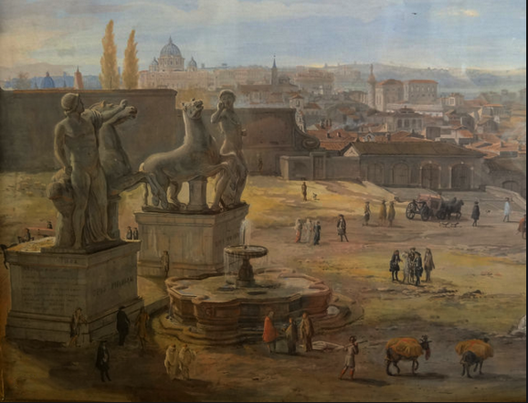 TrastevereRM's tweet photo. Dopo font.trevi in restauro (grazie a Mr Alisher Usmanov, pres.intern. scherma ) #vascone del quirinale ai #dioscuri https://t.co/GF2rwt4Fyk
