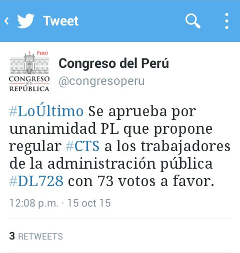 SINAUTSUNAT's tweet photo. @Ollanta_HumalaT @NadineHeredia @PCaterianoB @prensapalacio PROMULGACIÓN #restituciónCTS https://t.co/uzMFL4DZjX https://t.co/Z461dQLRew