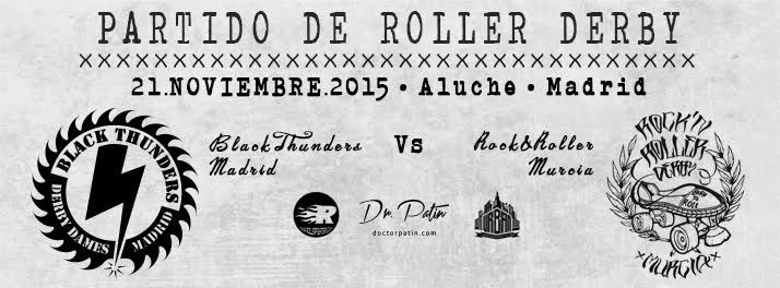 Rollerfighters's tweet photo. 21 november! @BTderbydames go girls and smash the track!
#rollerderby #madrid #bout #rollergirls #derbyaddicted https://t.co/caBkLYkYB7