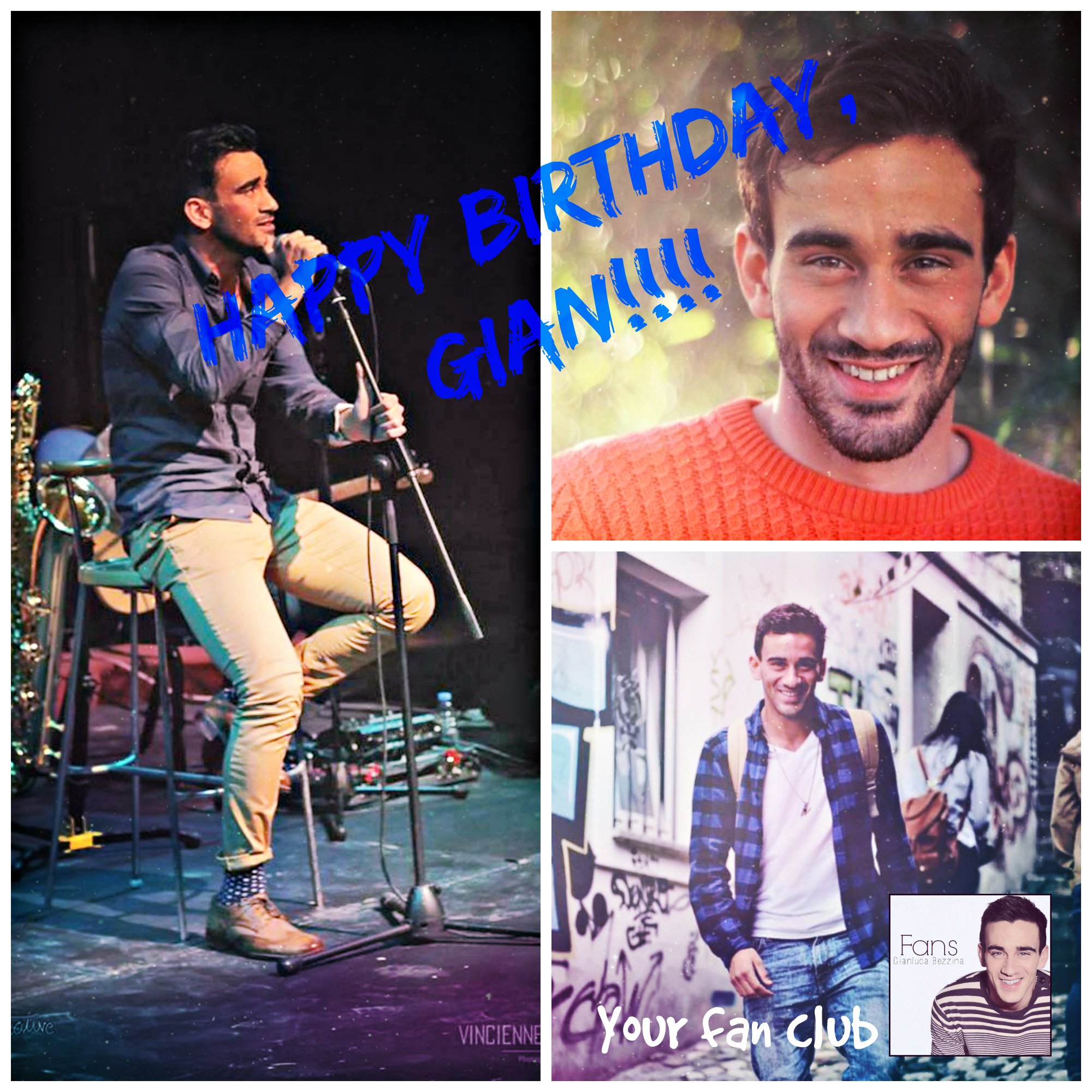 We love you, Gianluca Bezzina!!! 
I offer my support and my time for him
Please, enjoy your day :)
HAPPY BIRTHDAY!!! 