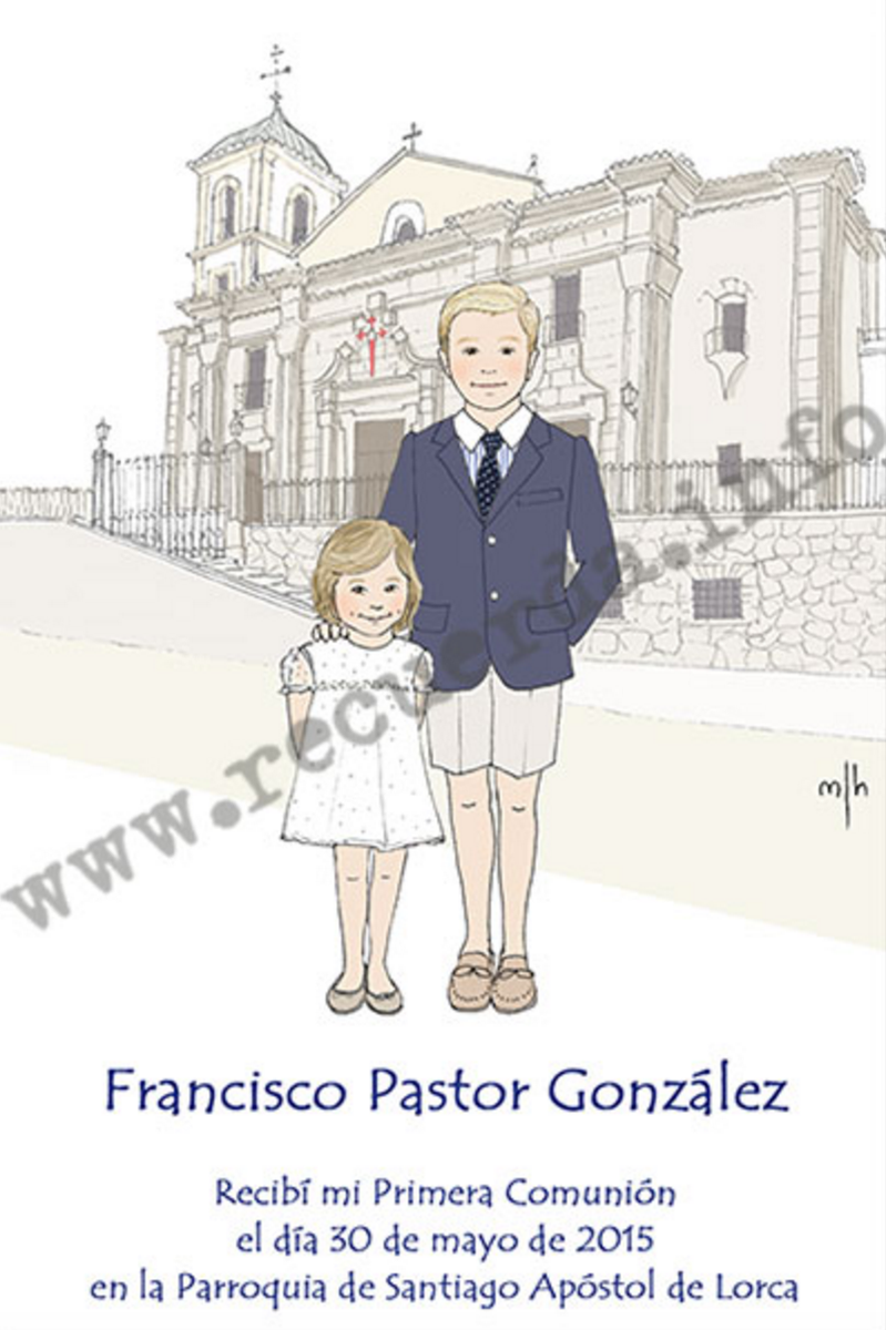 dibujosrecuerda's tweet photo. Recordatorio de comunión personalizado tamaño normal (12x8cm)  #primeracomunion #niños #personalizado #ceremonia https://t.co/CbGNYmoqCw