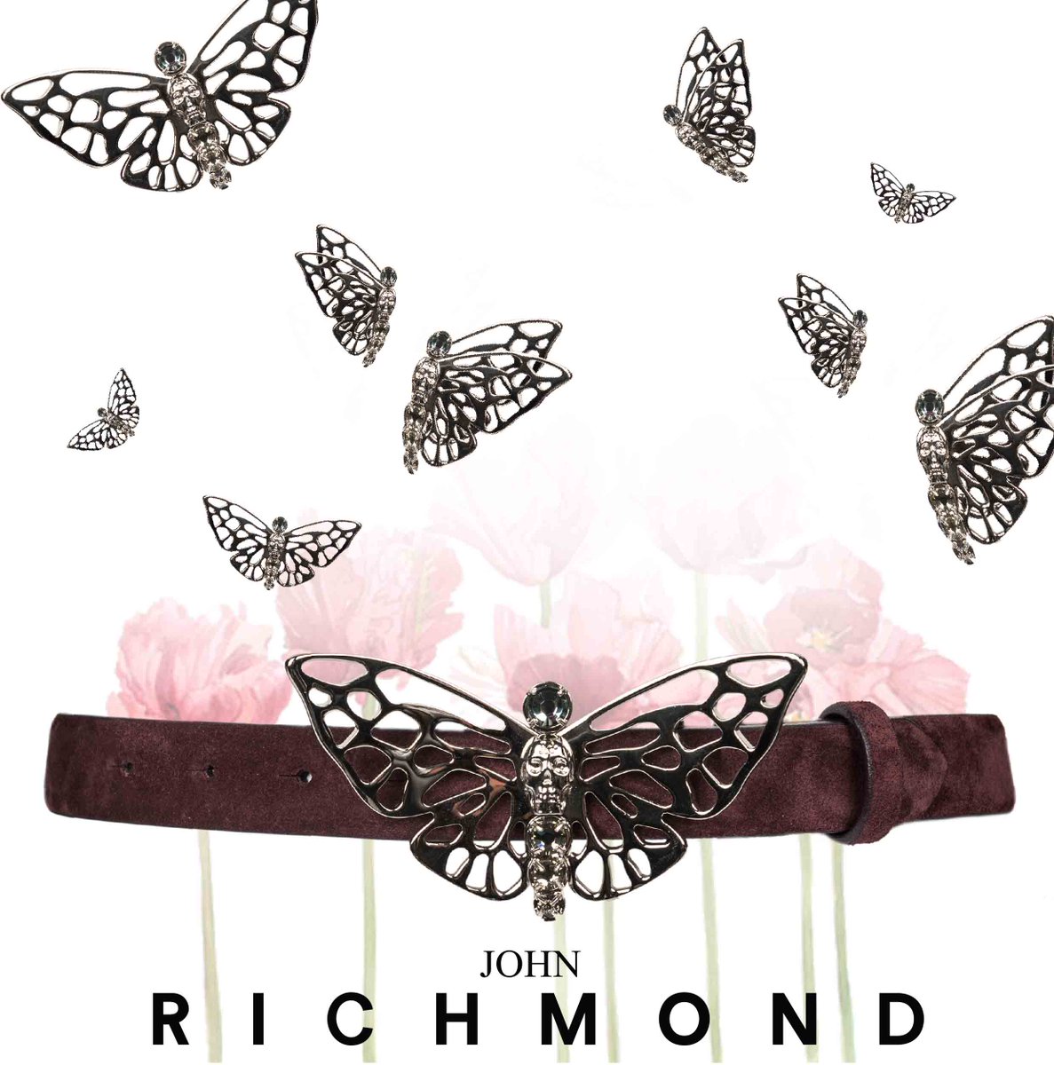 #johnrichmondofficial #johnrichmond #accessories #belt #buttefly #fw1516 #fashion #accessori #cintura #farfalle
