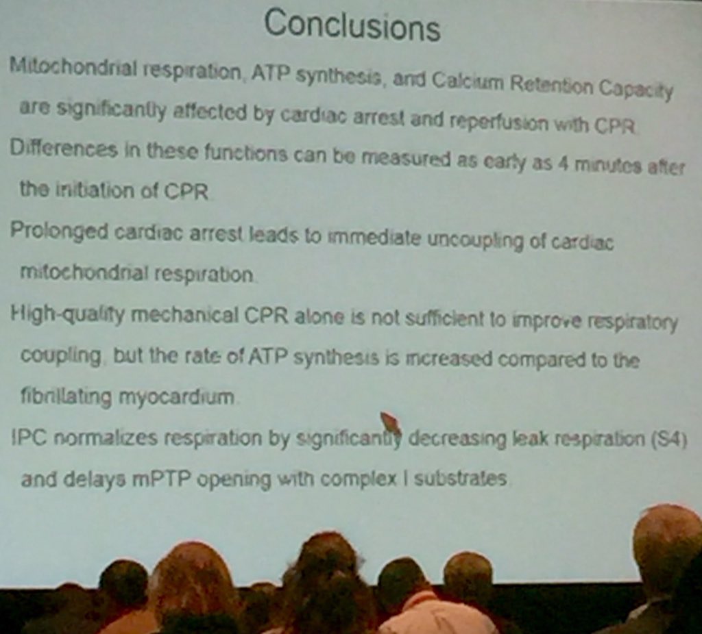 rembis's tweet photo. Pláticas sobre fases del paro cardiaco y efectos en la mitocondria en #ReSS15 #AHA15 síntesis ATP y retención Ca+ https://t.co/ye0l1qP11Q