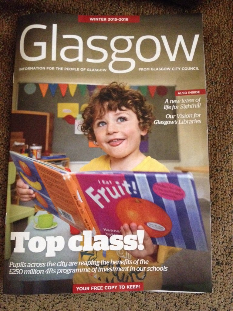 MoFloFamily's tweet photo. Lovely article in the Glasgow magazine about the @GCC_4Rs and our lovely new nursery https://t.co/jmb6ZSLzJi