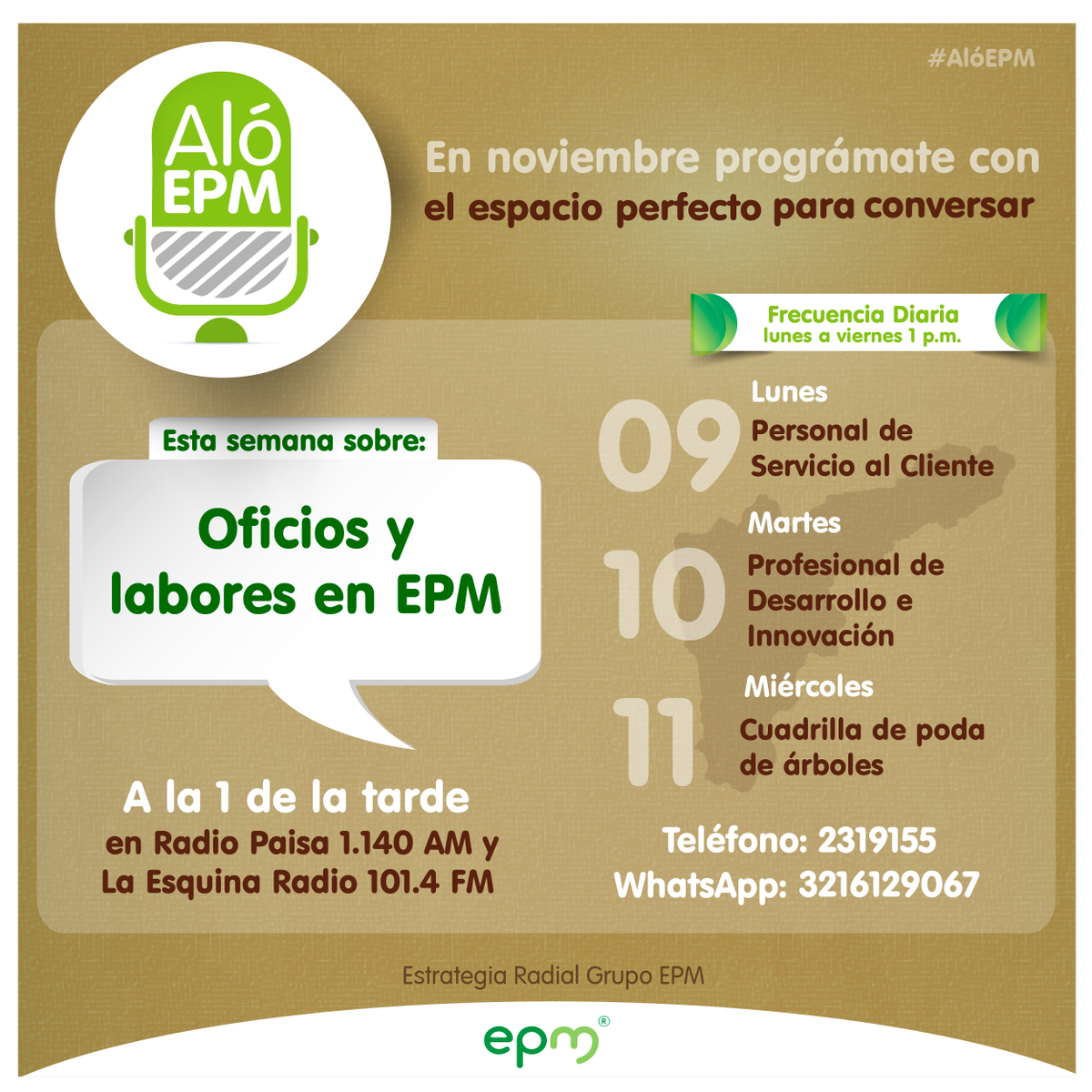 EPM Estamos Ahí On Twitter EPM Estamos Ahí On Twitter