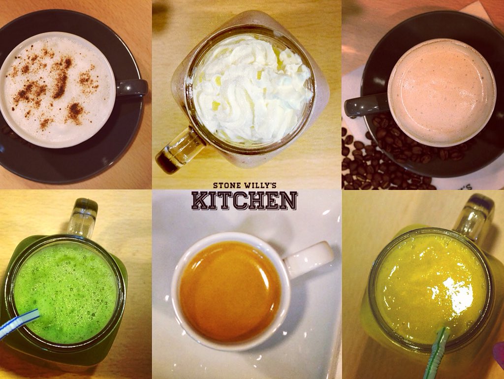 SwCorporation's tweet photo. Take your pick! #Coffee #Tea #Latte #Cappuccino #Mocha #Smoothies #Shakes #Juices #StoneWillys #CorporationStreet https://t.co/99oHcZvIkM