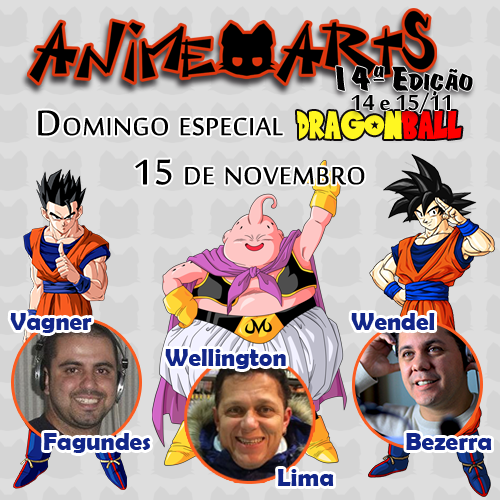 AnimeArts's tweet photo. Aviso sobre domingo: dublador Wellington Lima irá substituir Raquel Marinho. Confira: https://t.co/z5FOzpSzZX https://t.co/YiDbSI20AO