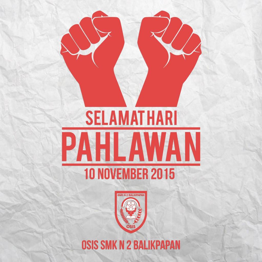 OsisSkada's tweet photo. Pagi !!! Selamat hari PAHLAWAN !!! https://t.co/gMEu6uRQEj