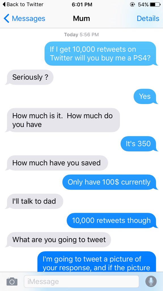 TheRealMikeyDwy's tweet image. Game on, Mom. #GetMikeyToPS4