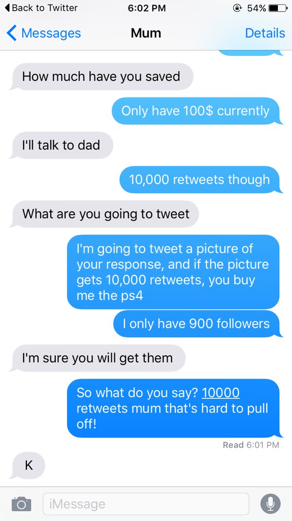 TheRealMikeyDwy's tweet image. Game on, Mom. #GetMikeyToPS4