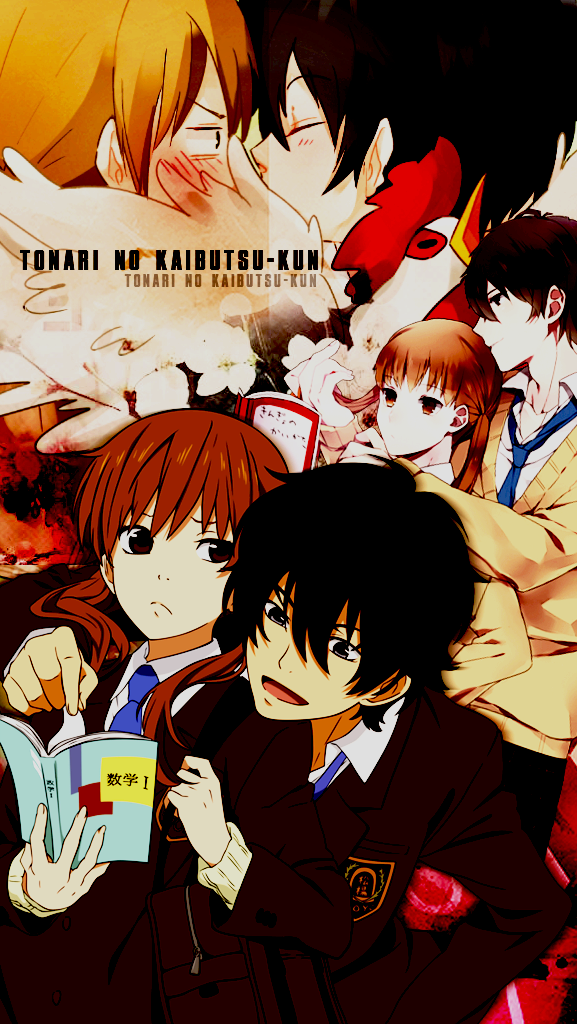 2Bgraph's tweet image. new lockscreen of Tonari no Kaibutsu-kun :) // #tonarinoKaibutsukun #manga #lockscreen #locker