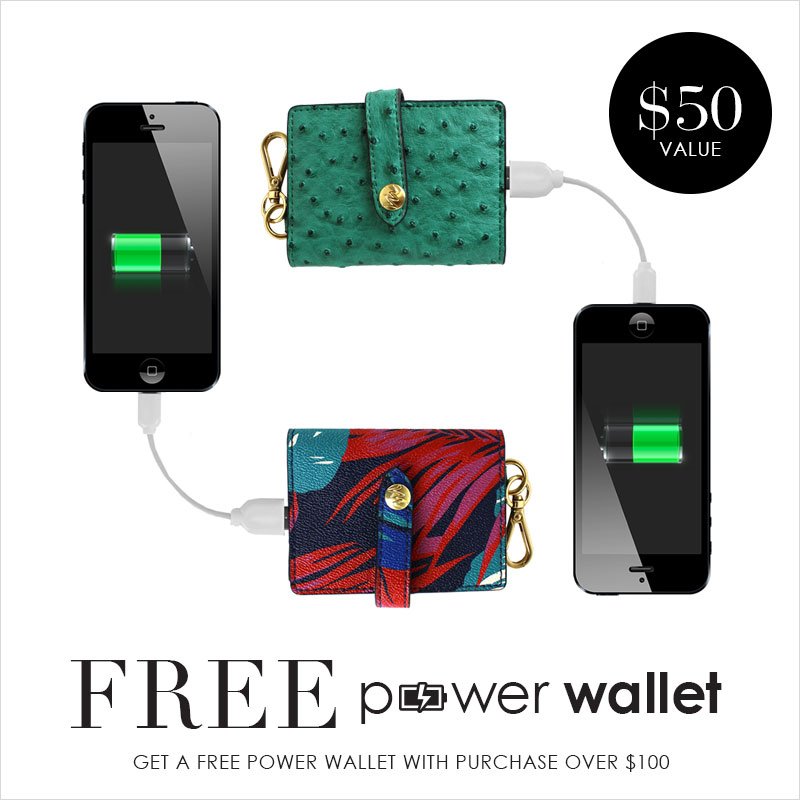 mondaninewyork's tweet photo. Must have #techcessory: Our #new #PowerWallet. #Charge your device anytime, anywhere- #stylishly. #tech #trends https://t.co/9Z4g7YH9NE