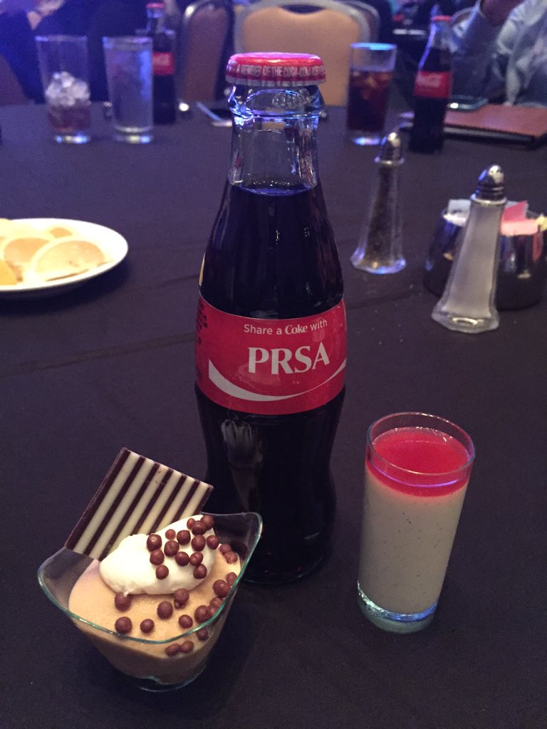Cheryl_Ball's tweet photo. Honored to hear Bea Perez, chief sustainability officer for Coca-Cola #PRSAICON https://t.co/C5eTjUA3vJ