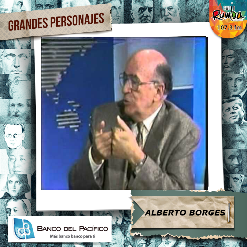 RadioRumbaEc's tweet photo. Hoy en #GrandesPersonajes del @BancoPacificoEC el elegido es #AlbertoBorges #TLRT https://t.co/rmYn1U2M7o