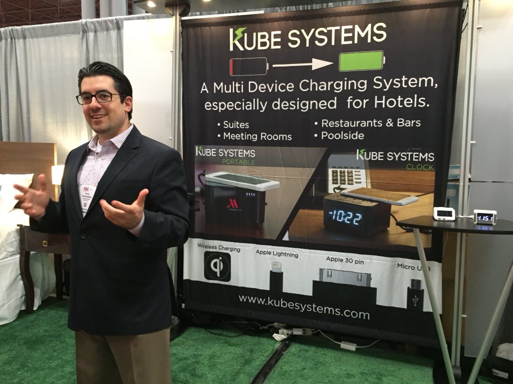 HospUpgrade's tweet photo. @kubesystems is talking about the latest and greatest at @HXHotel! https://t.co/XKYkKufS47