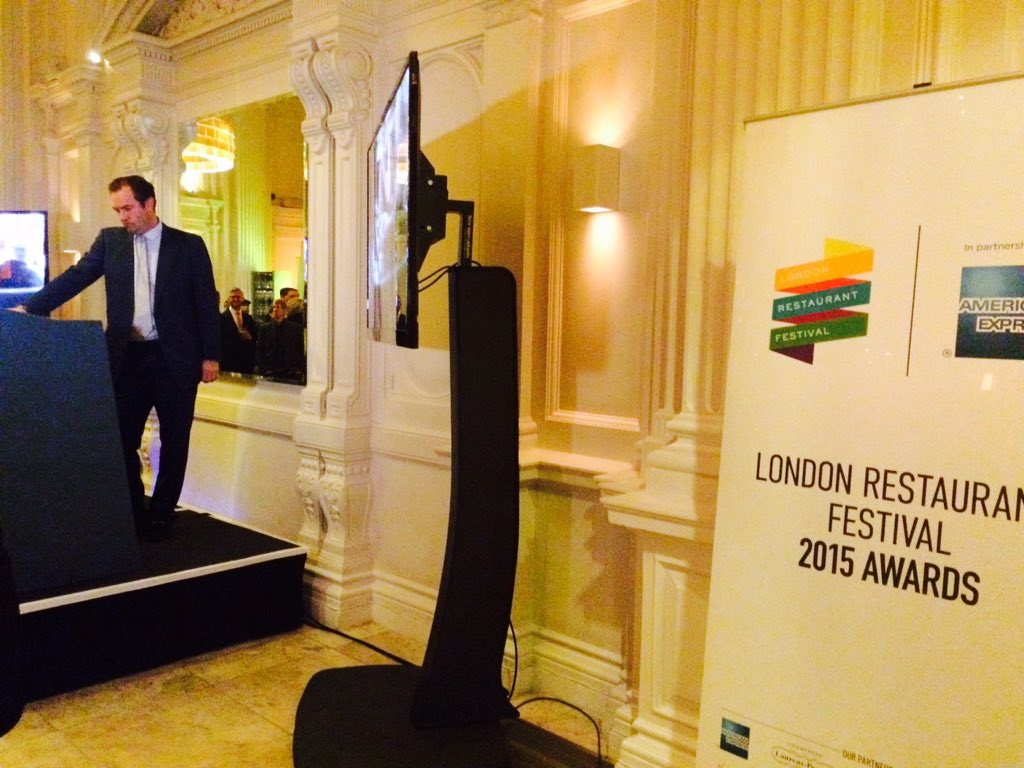Palm_PR's tweet photo. Gearing up to hear this year's winners from the London Restaurant Festival awards @AndazLondon #LRF2015 https://t.co/fnqwndNcN4