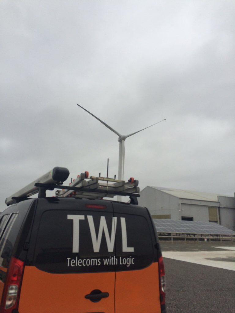 TWL_Tech's tweet image. Busy day running fibre to a brand new wind turbine. #fibre #future #busy