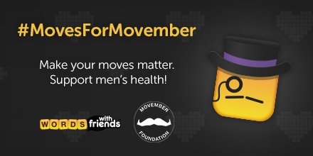 Now through Nov. 15 we’ll donate $1 for every 20 completed weekly challenges to a total of $80! #MovesForMovember