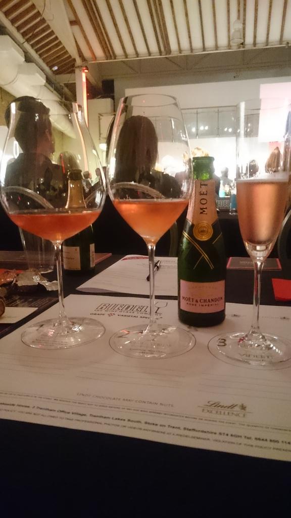 GlassOfBubbly's tweet photo. Enjoying talk from @MaxiRiedel @RiedelUK @Moet_UK @MoetUSA #RiedelTasting #London https://t.co/1HQfG55ttG