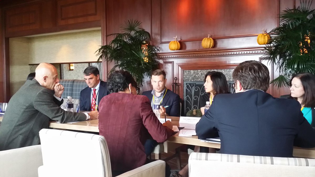 SecPritzker's tweet image. Just finished my 1st ever tweetup at #Techonomy15. It was an important dialogue about @CommerceGov&apos;s digital agenda.