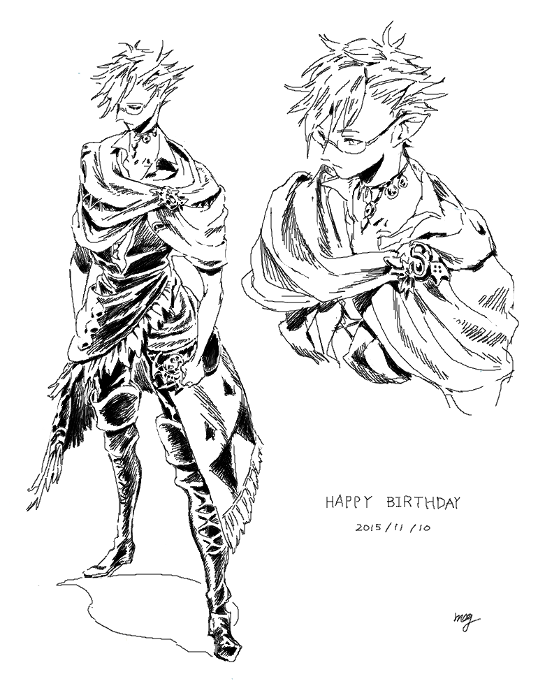 友人が誕生日だったので('▽`)ノ (エチャ来てくださった方ありがとうございました!) 