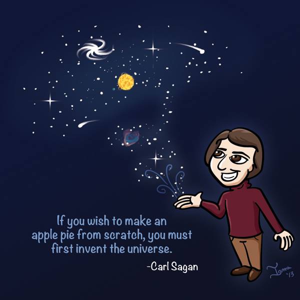 Happy Birthday, Carl Sagan. :) 