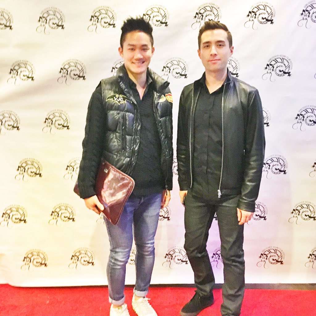 intersectlove's tweet photo. @Davidwng and Sean at #VAFF2015 last night at the premiere of our film "on being Chinese, culture, and identity" https://t.co/V89g9Y1v03