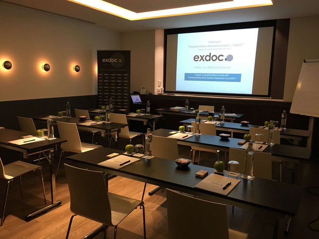 PizzutoMauro's tweet image. #Exdoc todo preparado para mañana Seminario #Aduanas