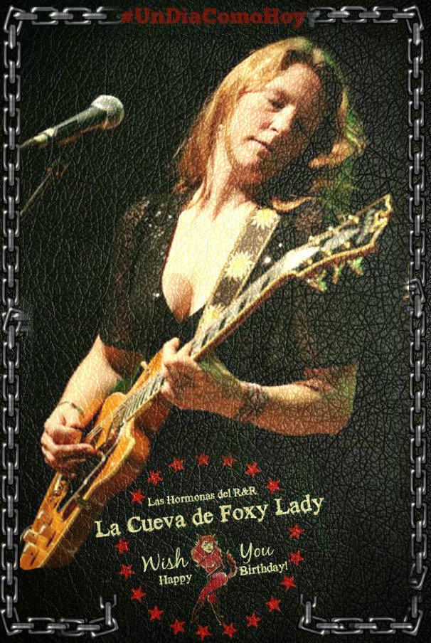 La Cueva de Foxy Lady Wish You HAPPY BIRTHDAY Susan Tedeschi !!! 