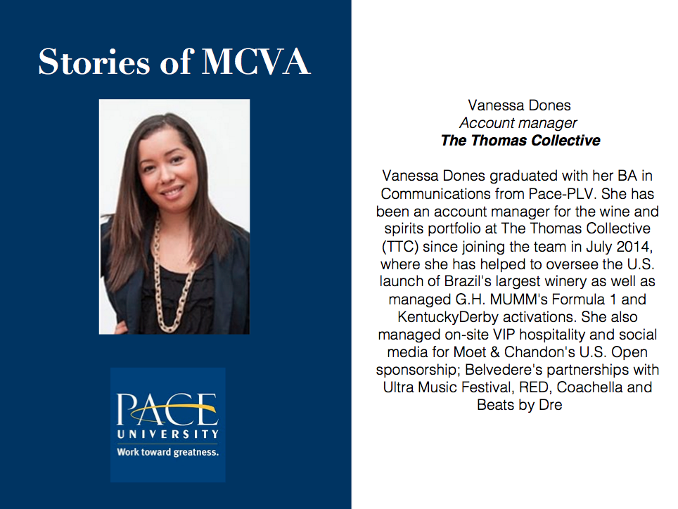 PaceMCVA's tweet photo. We're very proud to feature Vanessa Dones in this week's #BragAboutMeMonday
#pacealum #pacestudents #pacemcva https://t.co/0rJC7ORPkP