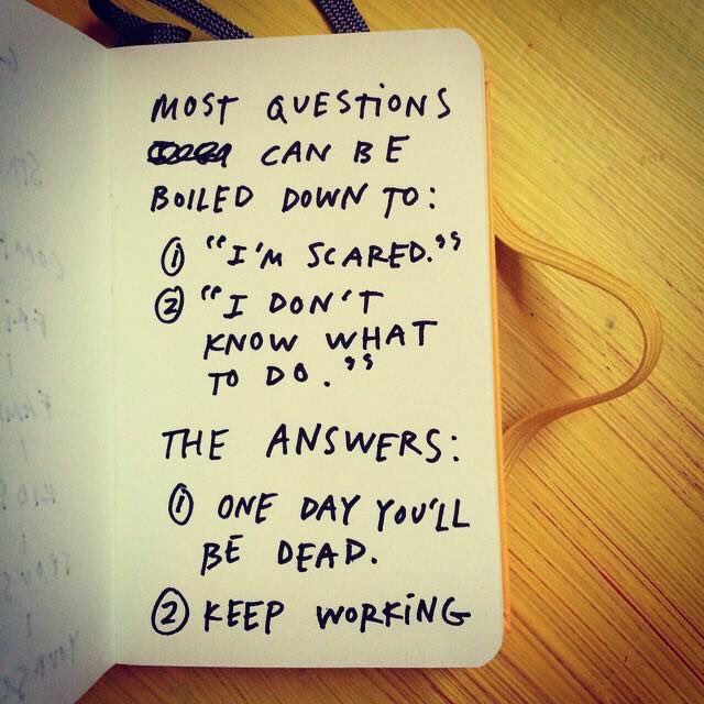 austinkleon's tweet photo. Most questions can be boiled down: https://t.co/YMpS2RKwPk https://t.co/ZIyy9uAEAk