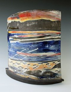 DwyerLouise's tweet photo. Some of the new #ceramics at the gallery #ChrisUtley, @CeramicLaura &amp; landscape inspired pieces from #DennisFarrell https://t.co/9hMF3LwCUX
